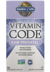 Garden of Life Vitamin Code RAW Prenatal Multivitamin