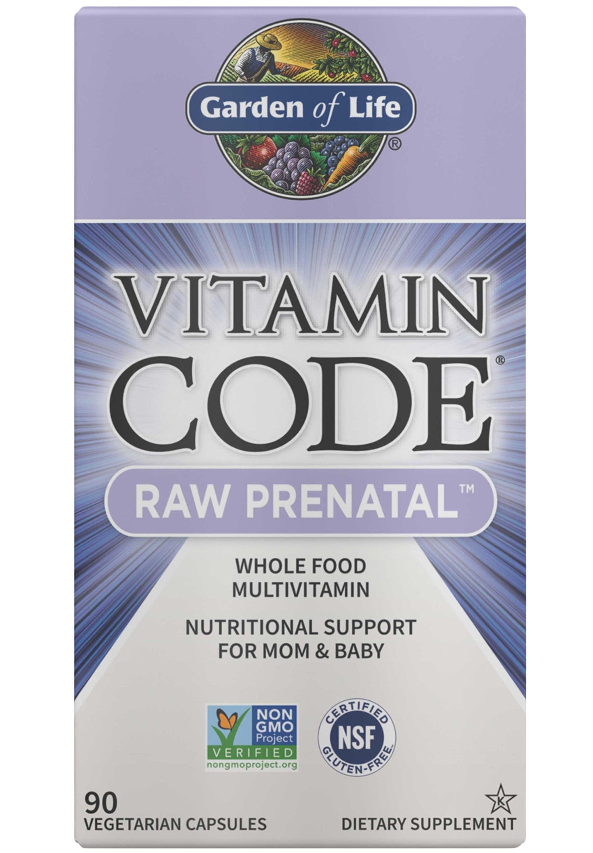 Garden of Life Vitamin Code RAW Prenatal Multivitamin