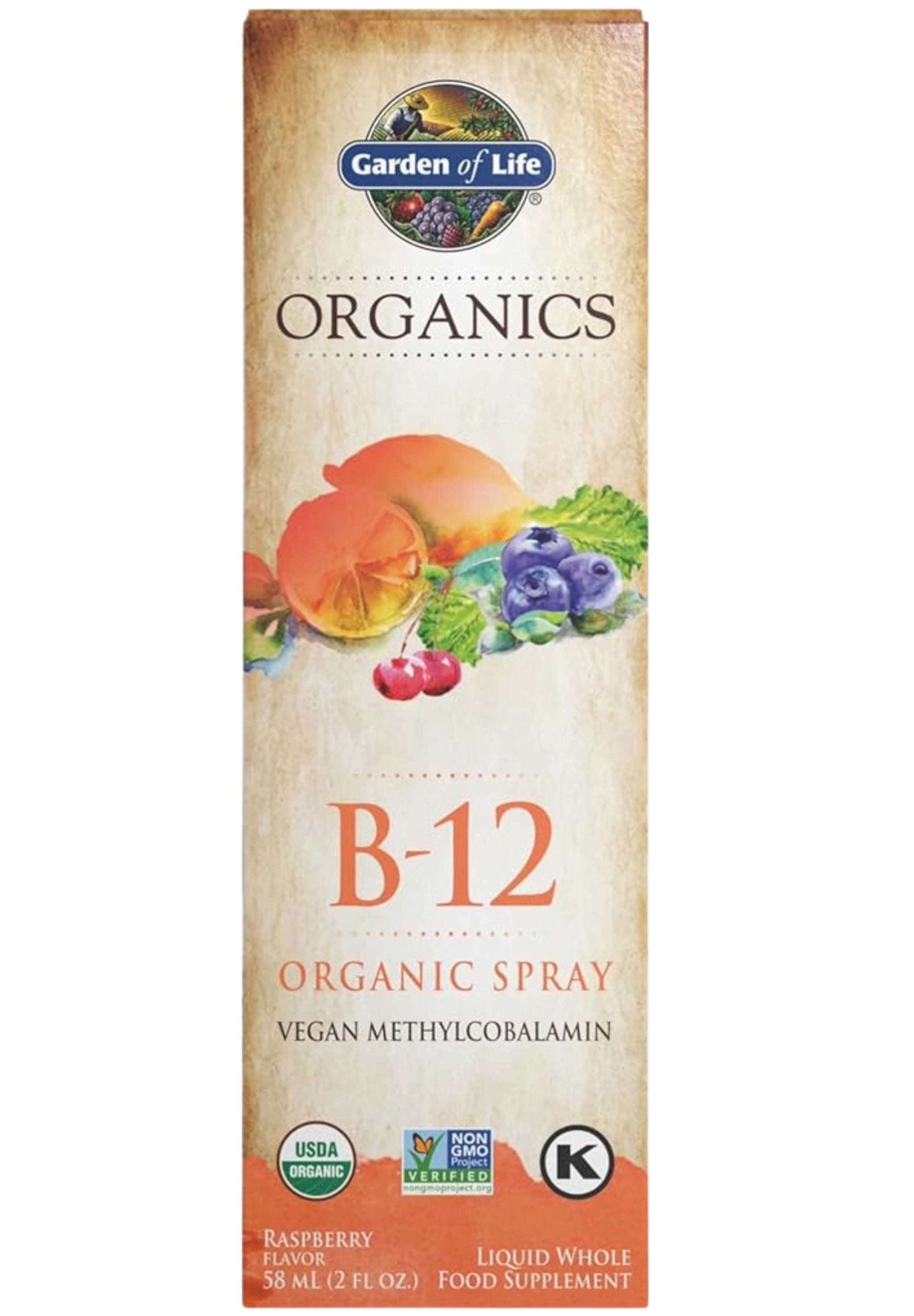 Garden of Life Organics B-12 Organic Spray