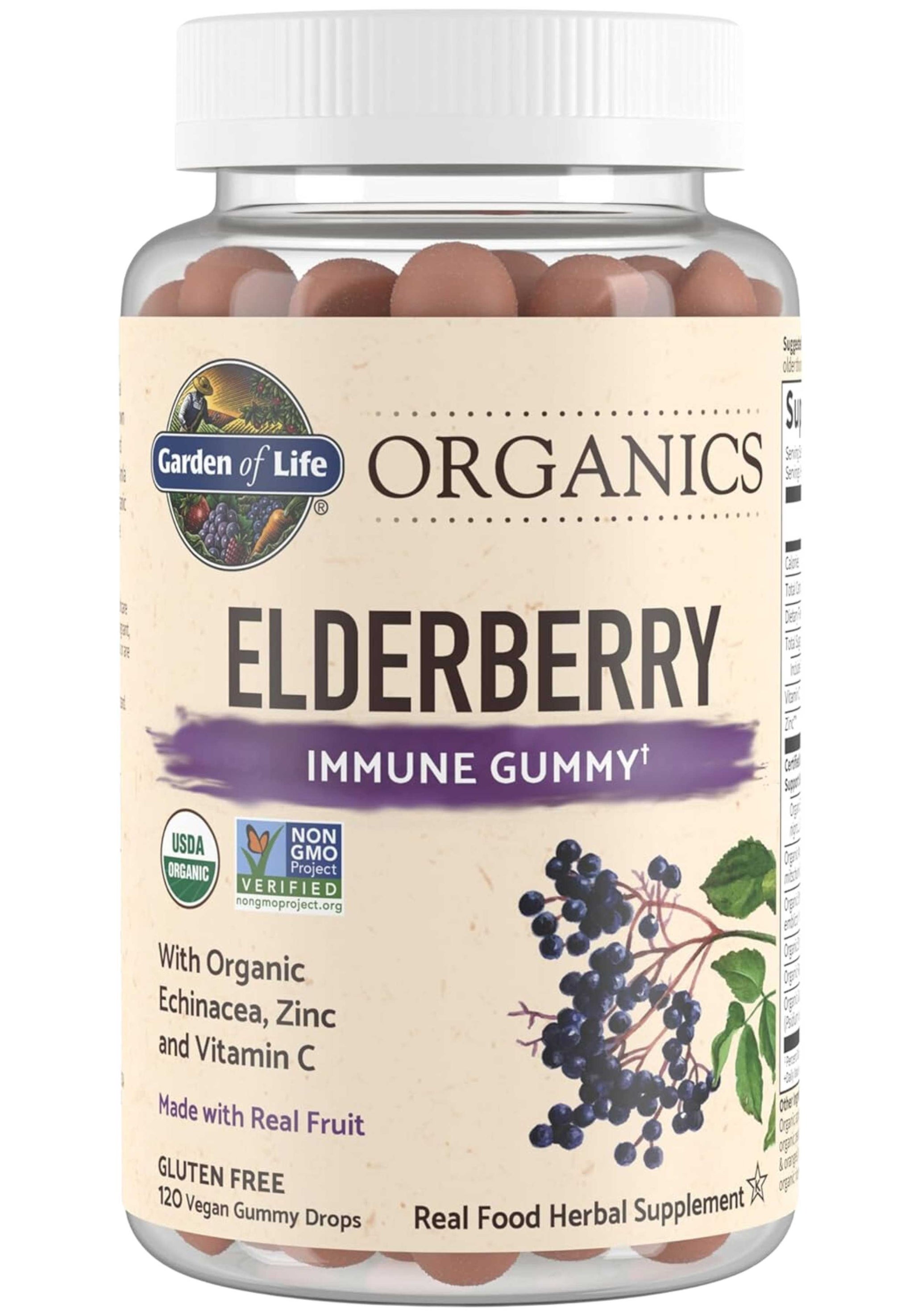 Garden of Life Organics Elderberry Immune Gummy