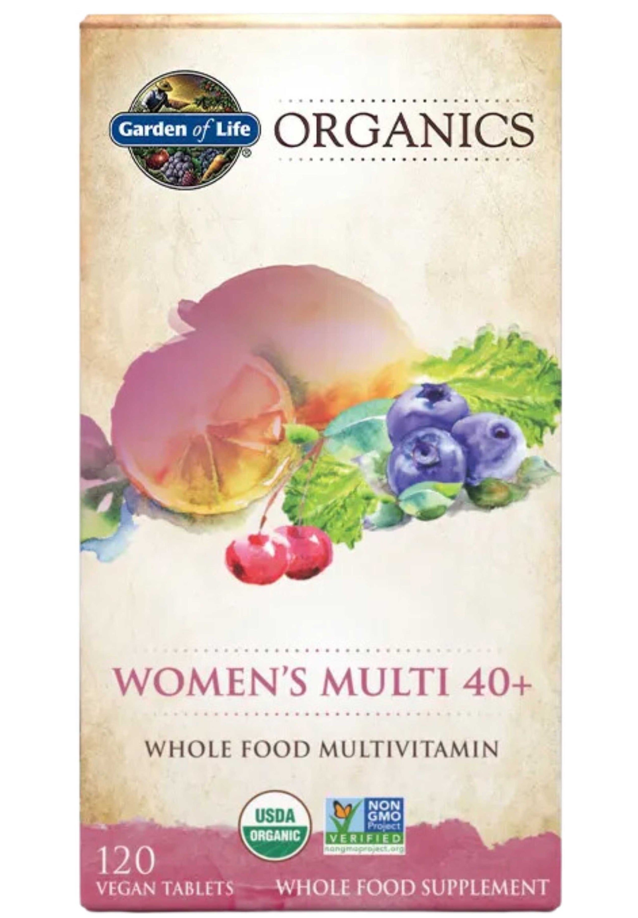 Garden of Life Organics Women's Multi 40+