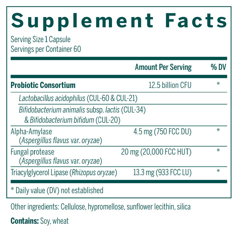 Genestra Brands HMF Digest-zyme