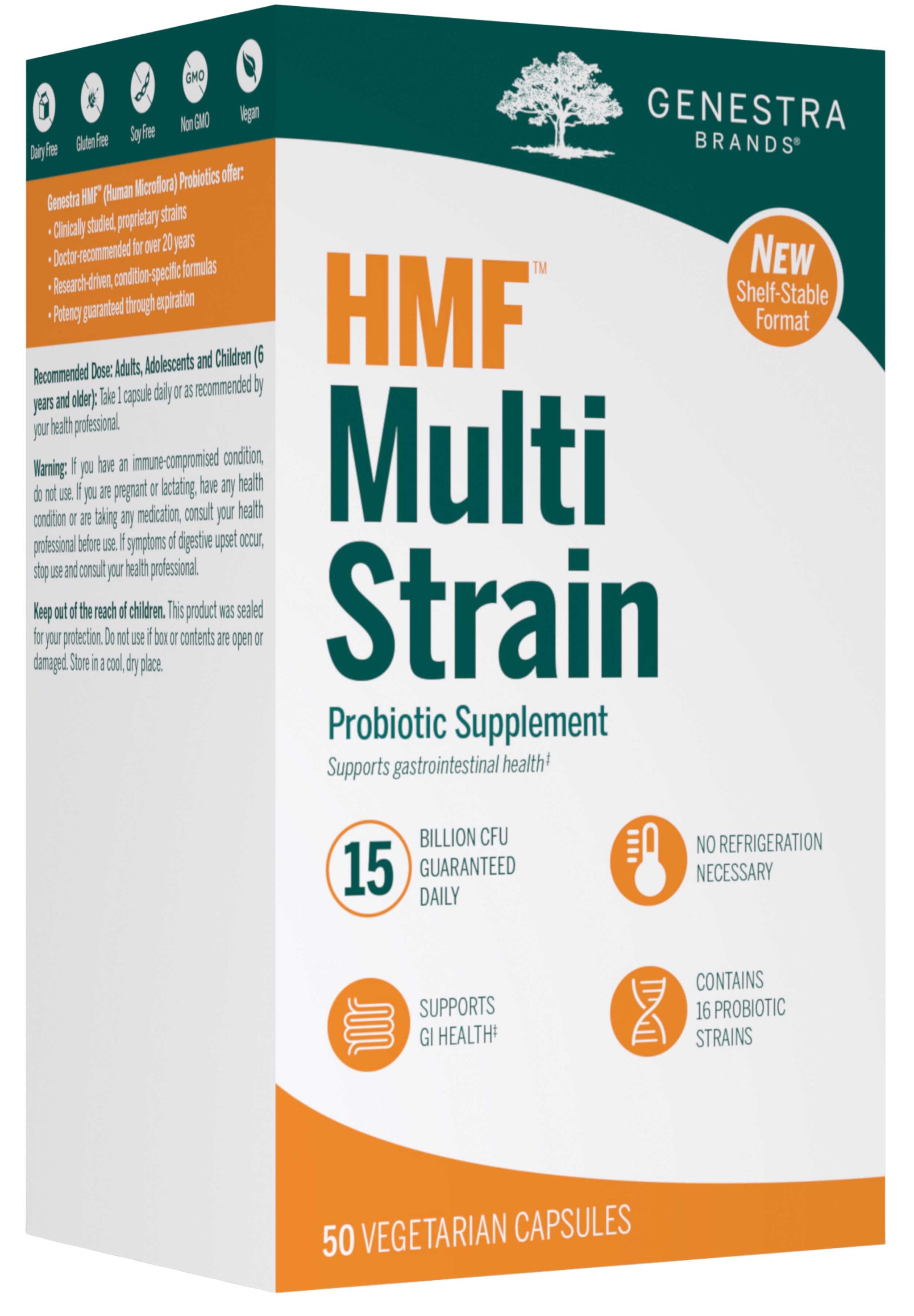 Genestra Brands HMF Multi Strain 15 (Shelf-Stable)