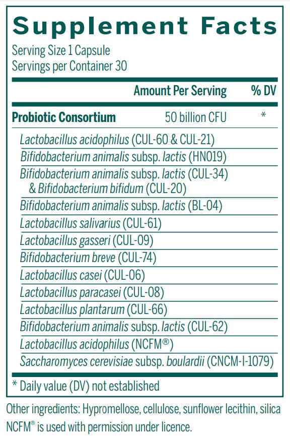 Genestra Brands HMF Multi Strain 50