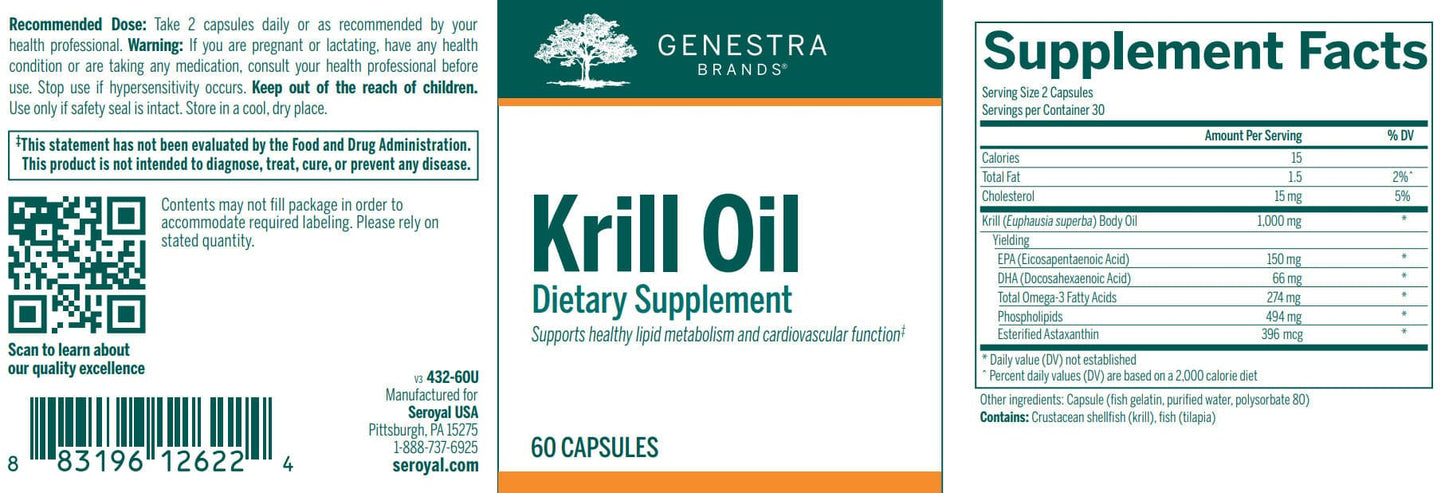 Genestra Brands Krill Oil