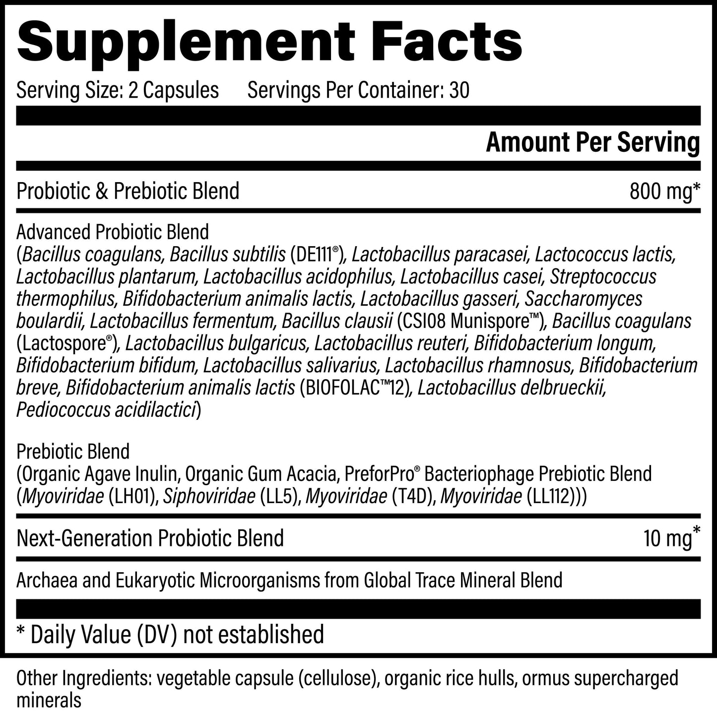 Global Healing Ultimate Probiotic