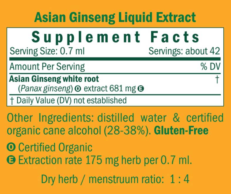 Herb Pharm Asian Ginseng