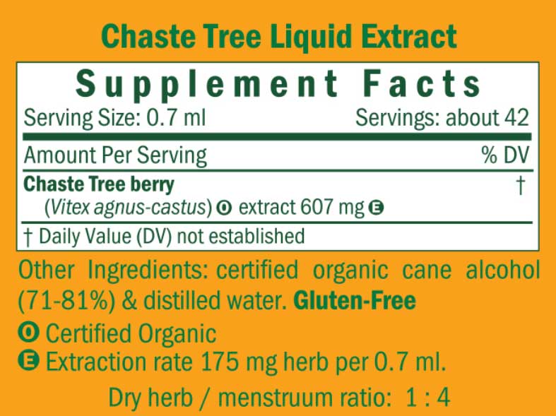Herb Pharm Chaste Tree