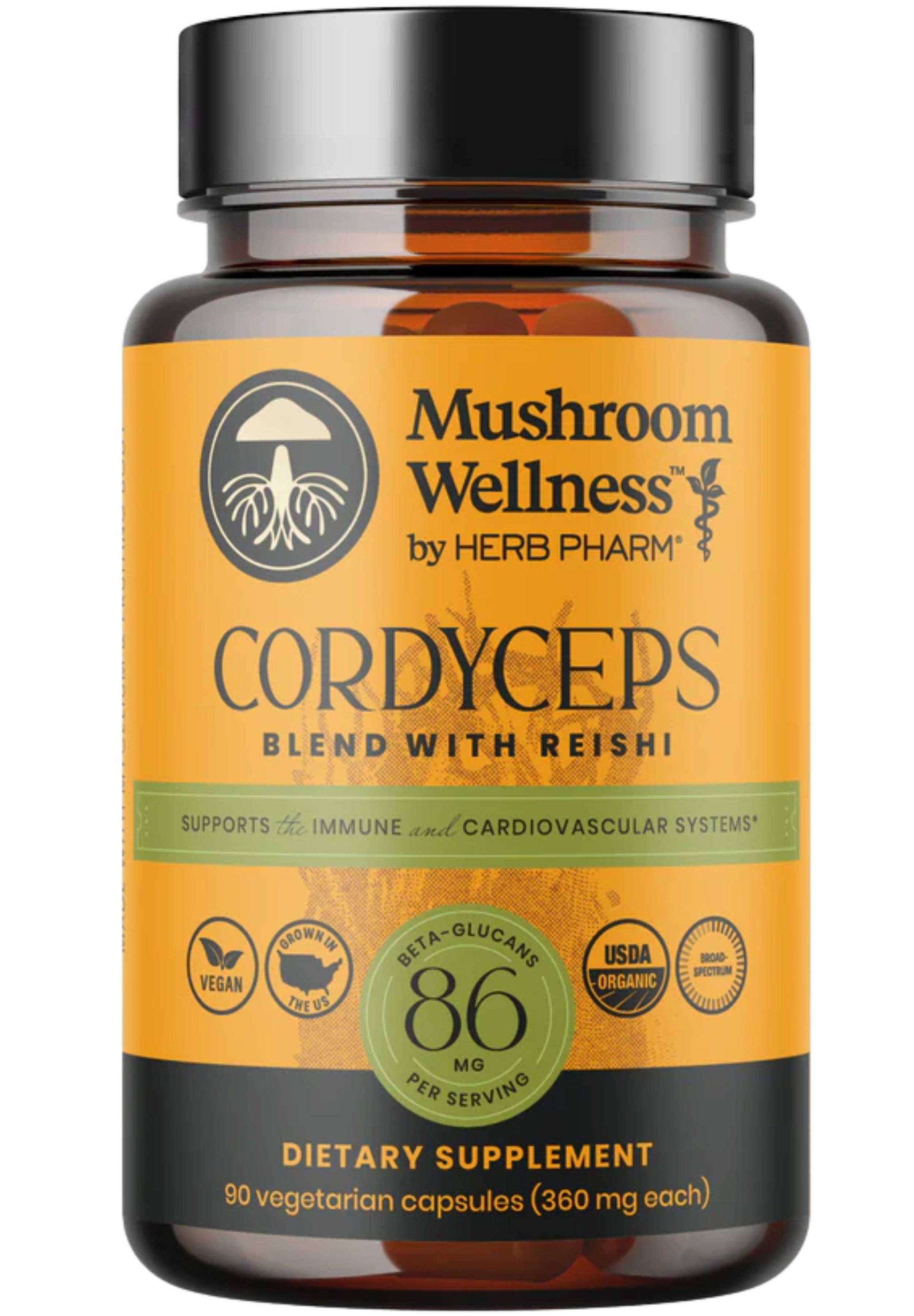 Herb Pharm Cordyceps Blend with Reishi