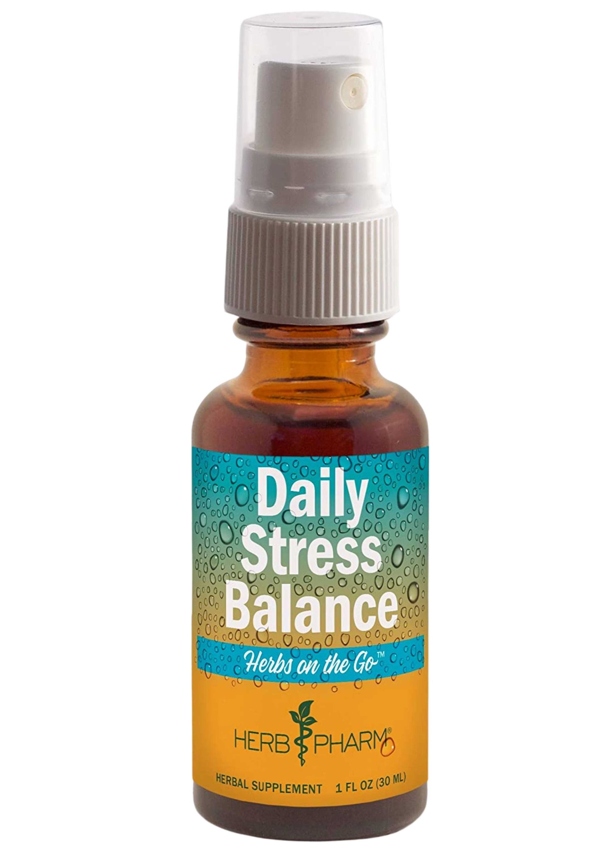 Herb Pharm Daily Stress Spray Herbs On The Go