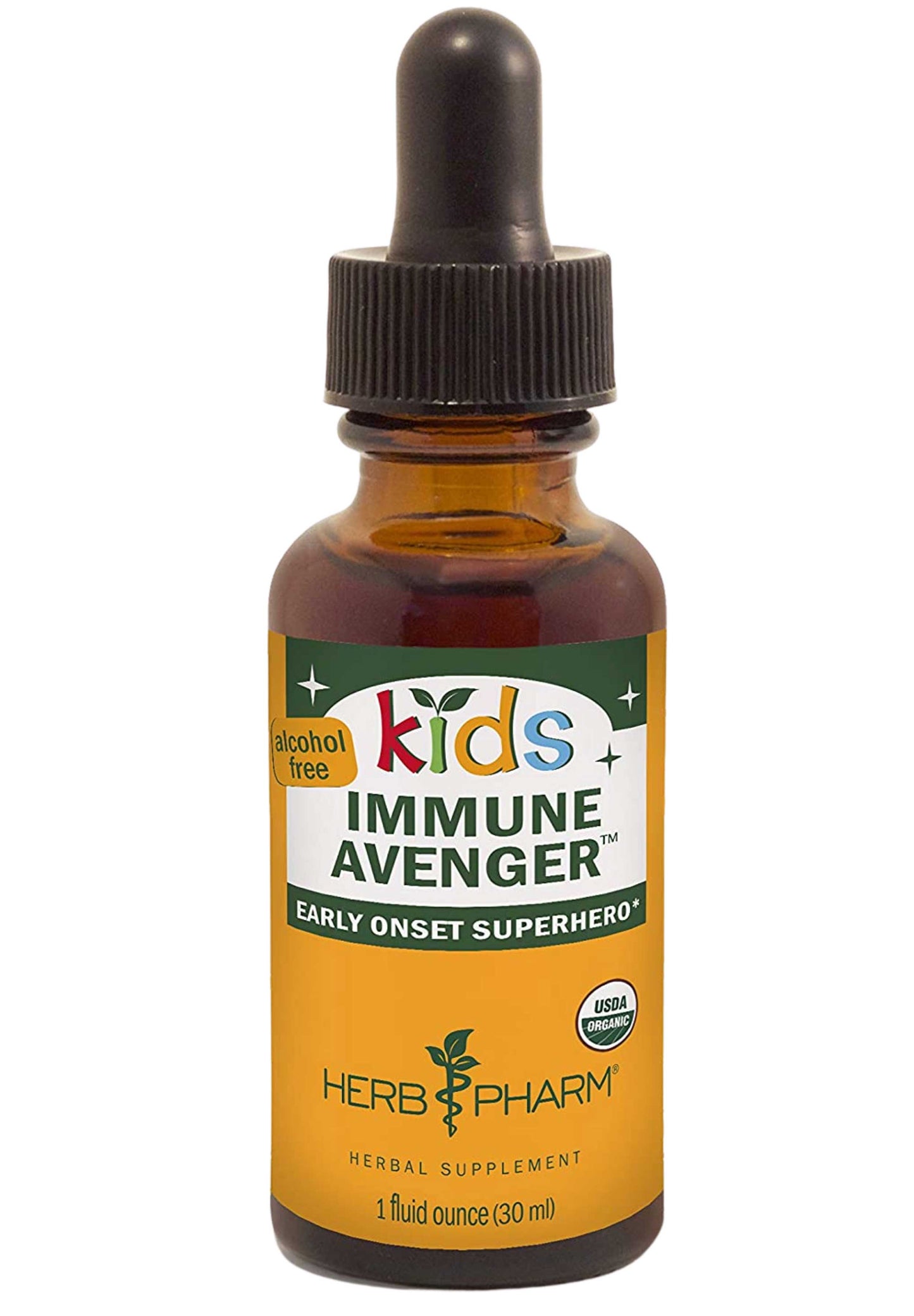 Herb Pharm Kids Immune Avenger Alcohol Free