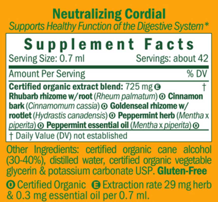 Herb Pharm Neutralizing Cordial