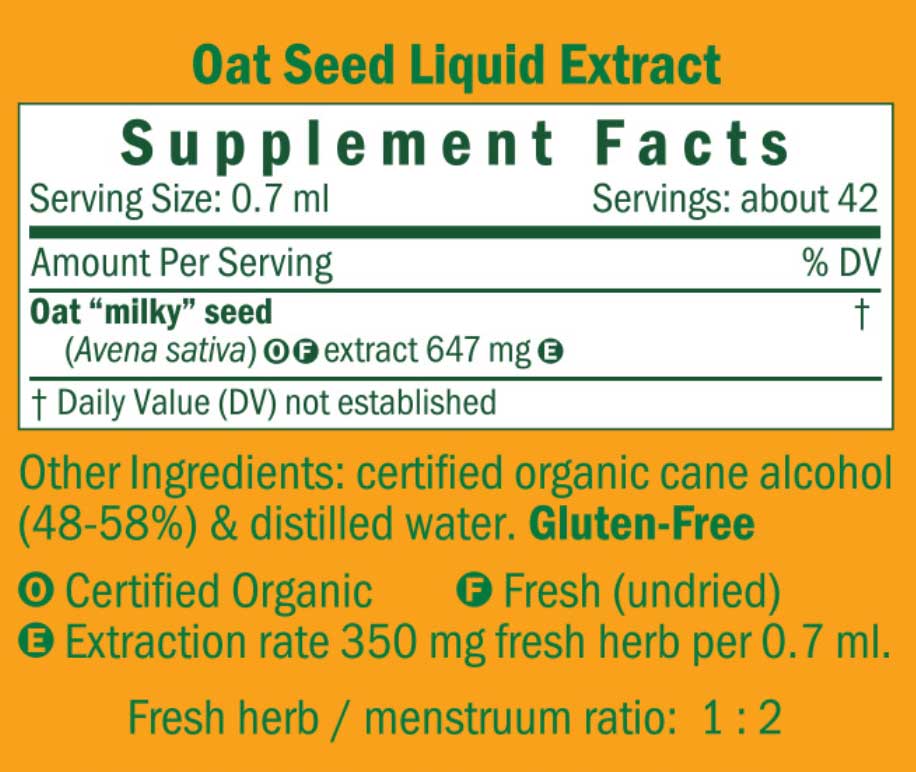 Herb Pharm Oat Seed