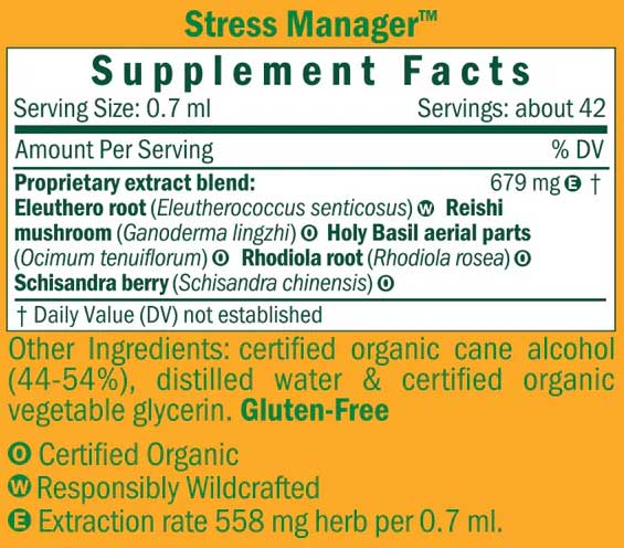 Herb Pharm Stress Manager