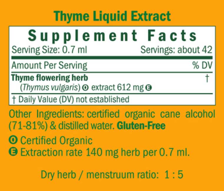Herb Pharm Thyme