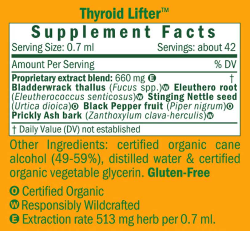 Herb Pharm Thyroid Lifter