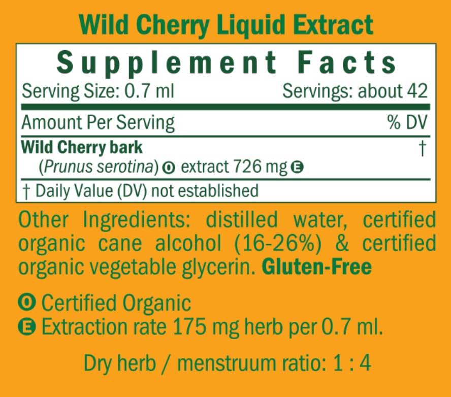 Herb Pharm Wild Cherry