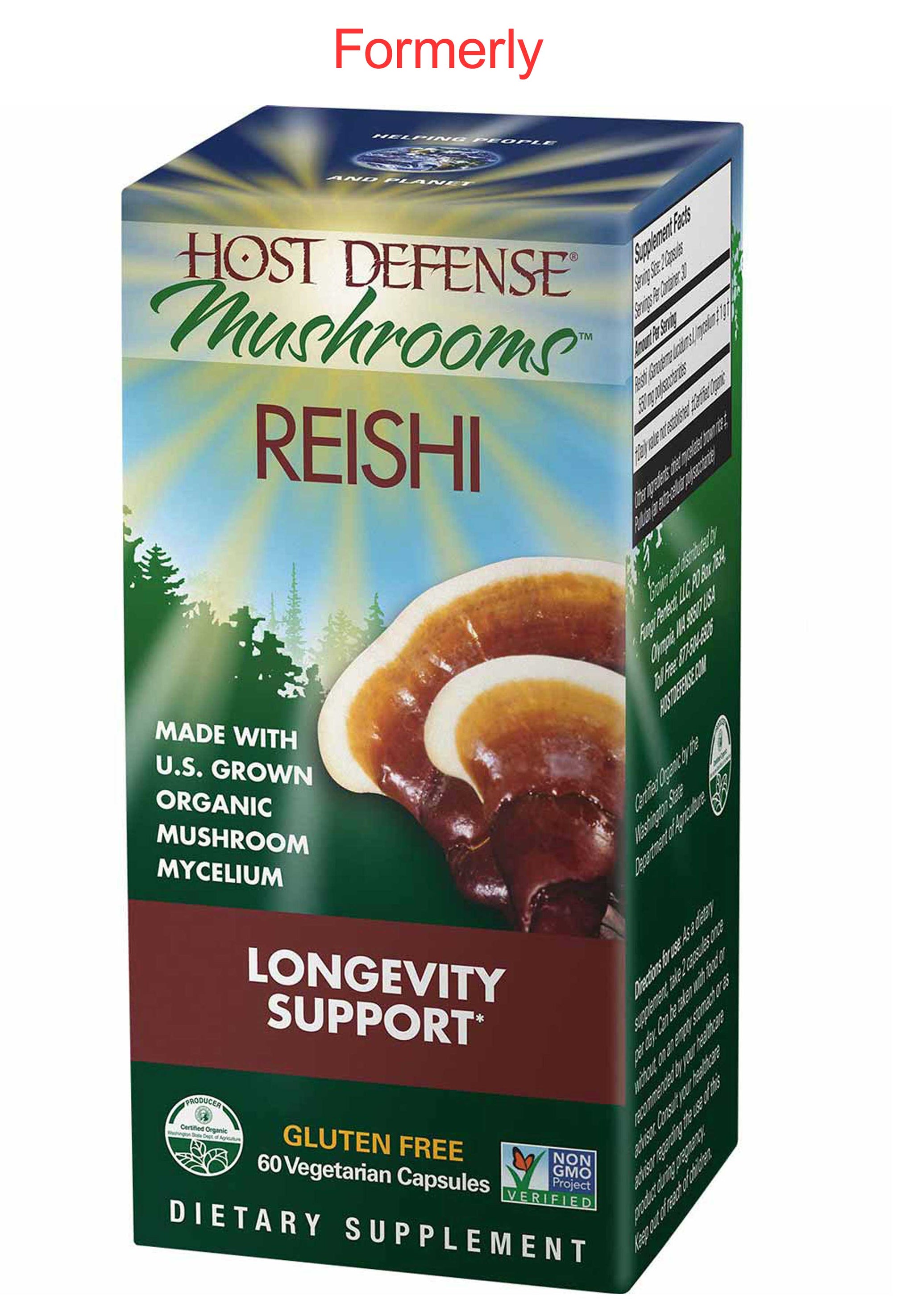 Host Defense Reishi Capsules