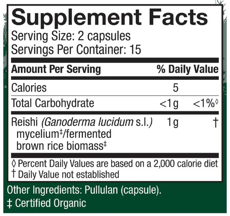 Host Defense Reishi Capsules