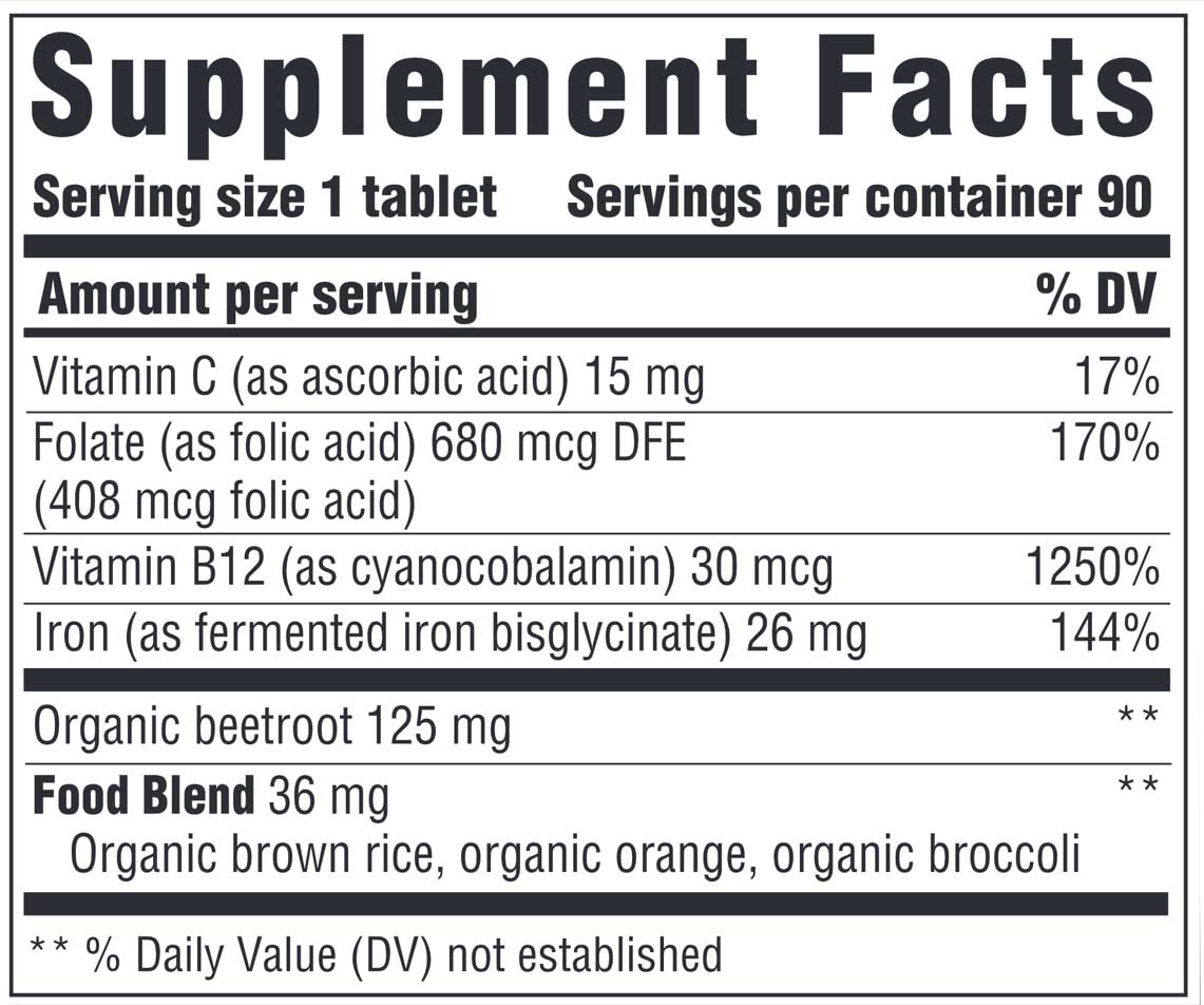 Innate Response Formulas Iron Response