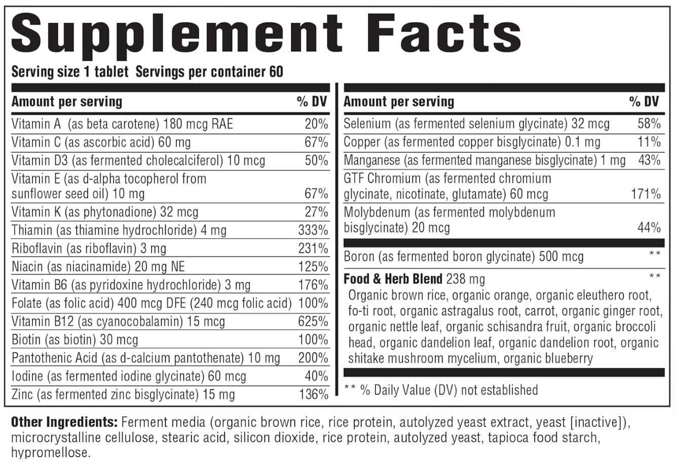 Innate Response Formulas Men's One Daily Iron Free