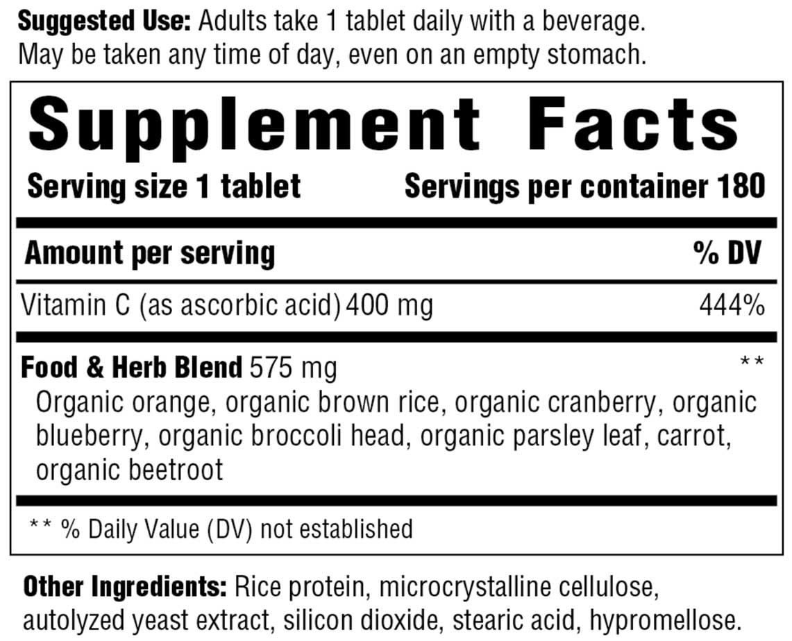 Innate Response Formulas Vitamin C-400 mg