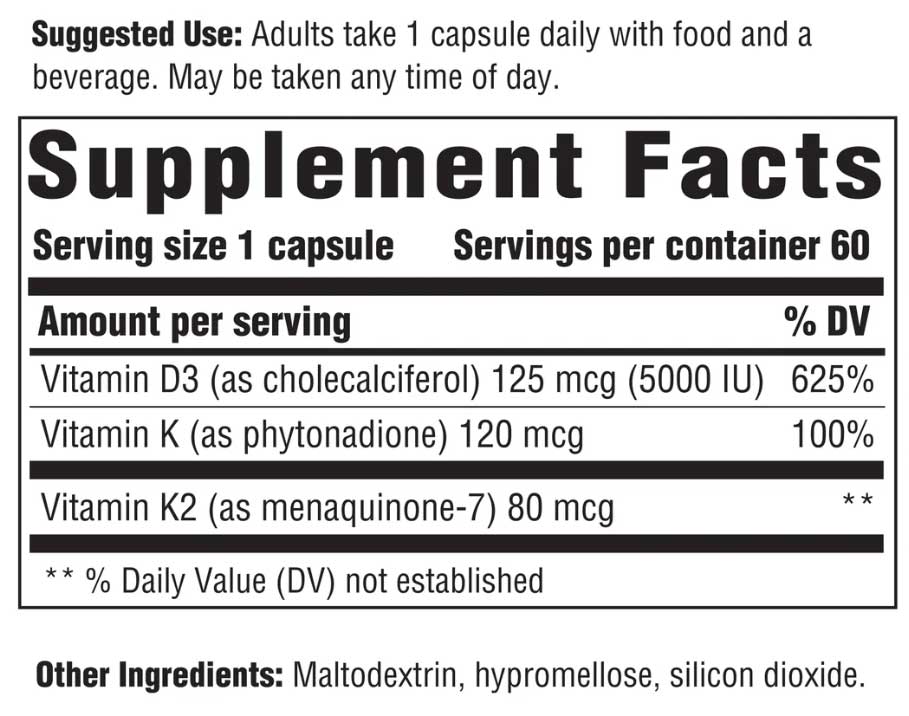 Innate Response Formulas Vitamin D3 5,000 IU