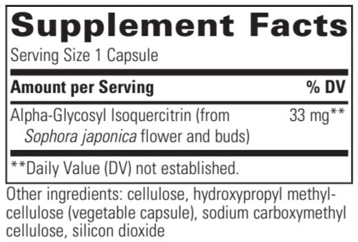 Integrative Therapeutics Alpha-Glycosyl Isoquercitrin