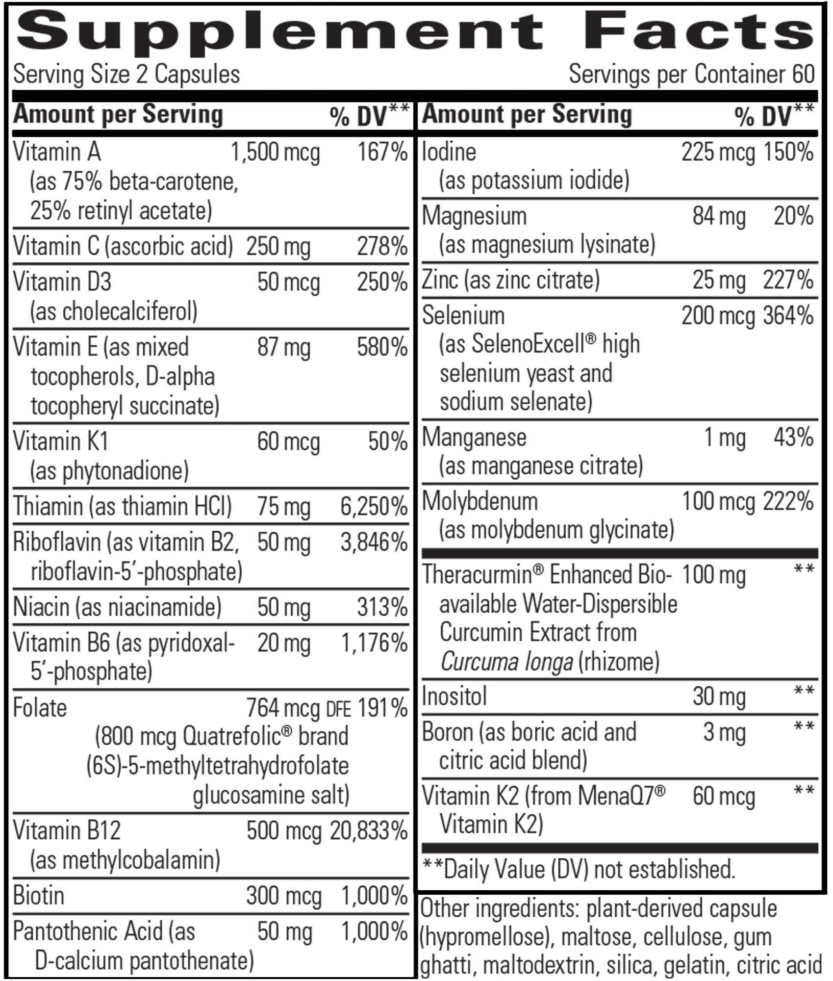 Integrative Therapeutics Clinical Nutrients HP