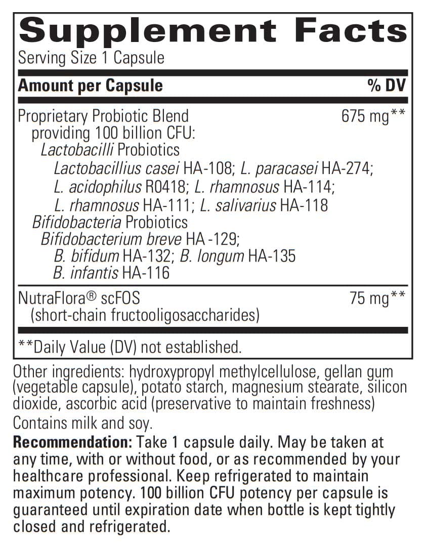 Integrative Therapeutics Enterogenic Intensive 100