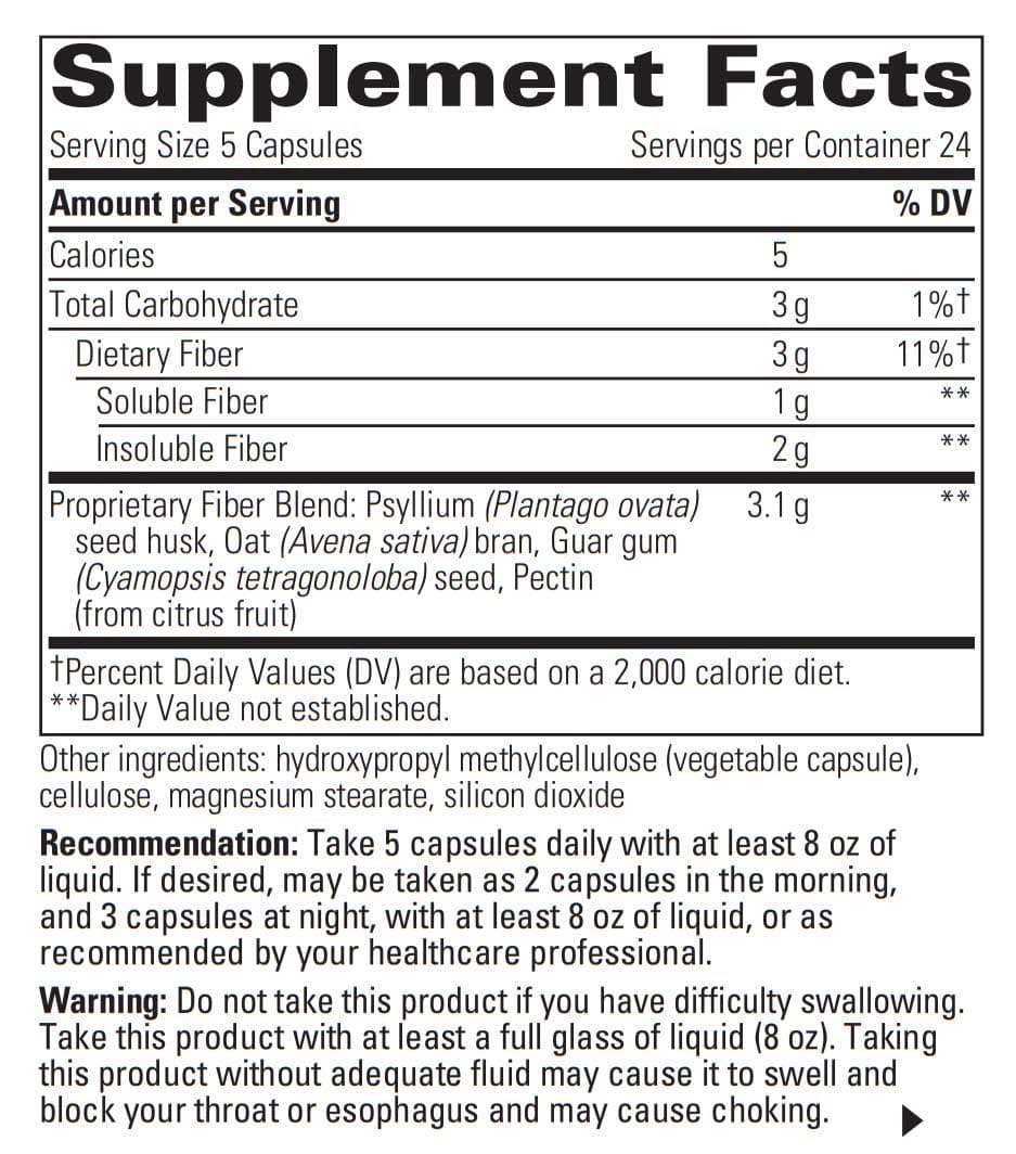 Integrative Therapeutics Fiber Formula