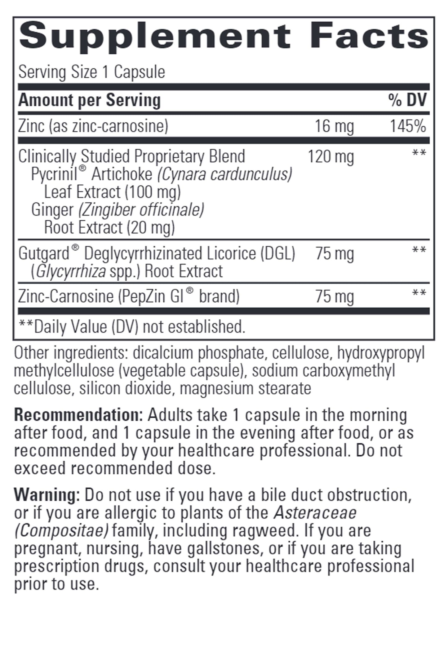 Integrative Therapeutics Heartburn Advantage