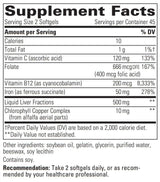 Integrative Therapeutics Iron Complex