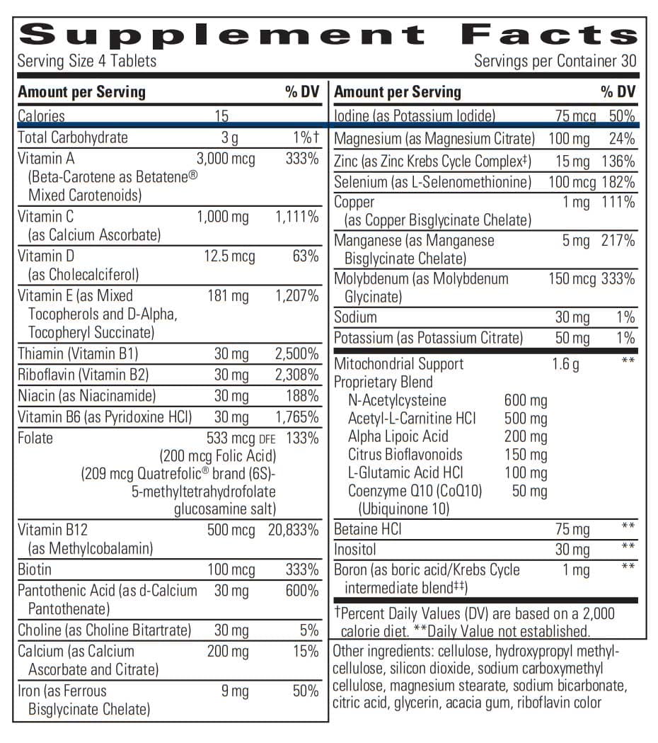 Integrative Therapeutics K-PAX MitoNutrients