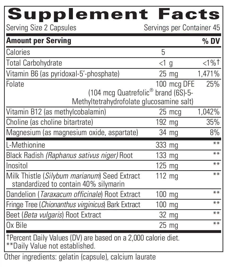 Integrative Therapeutics Lipotropic Complex