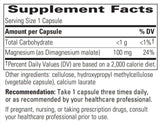 Integrative Therapeutics Magnesium Malate 100 mg