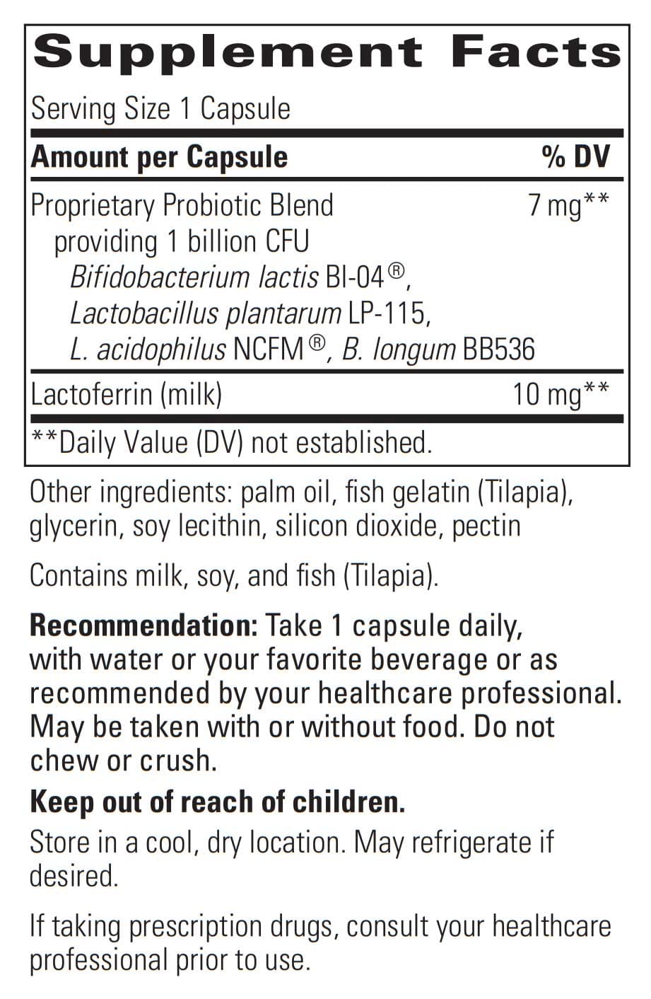 Integrative Therapeutics Pro-Flora Immune