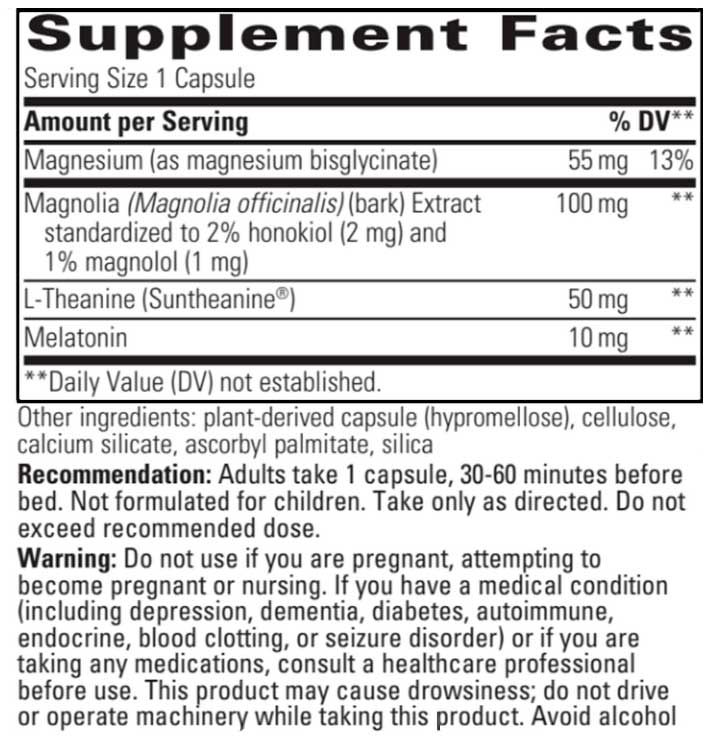 Integrative Therapeutics ProThrivers Wellness Sleep