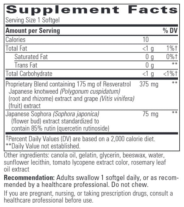 Integrative Therapeutics Resveratrol Ultra HP