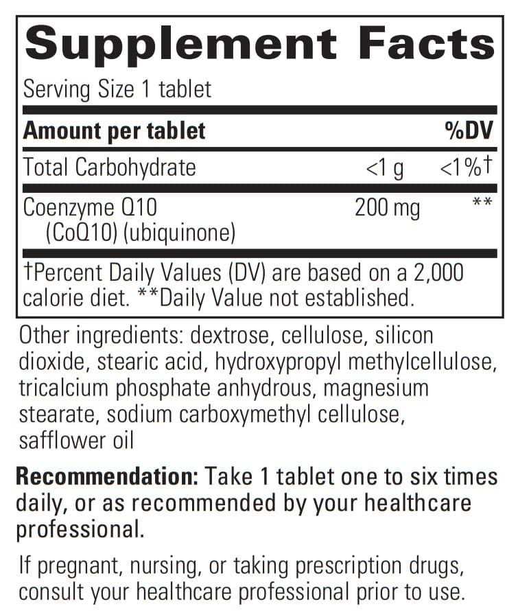 Integrative Therapeutics Vitaline CoQ10