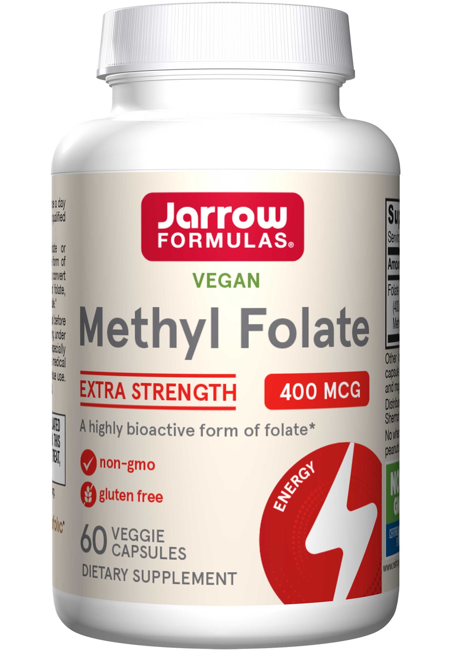 Jarrow Formulas Methyl Folate 400 mcg