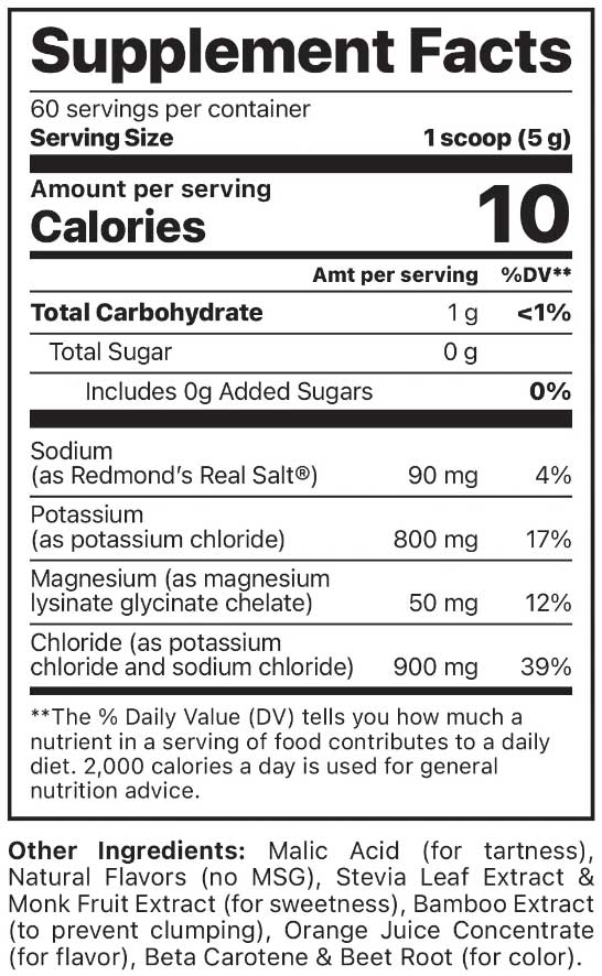 Jigsaw Health Pickleball Cocktail - Orange