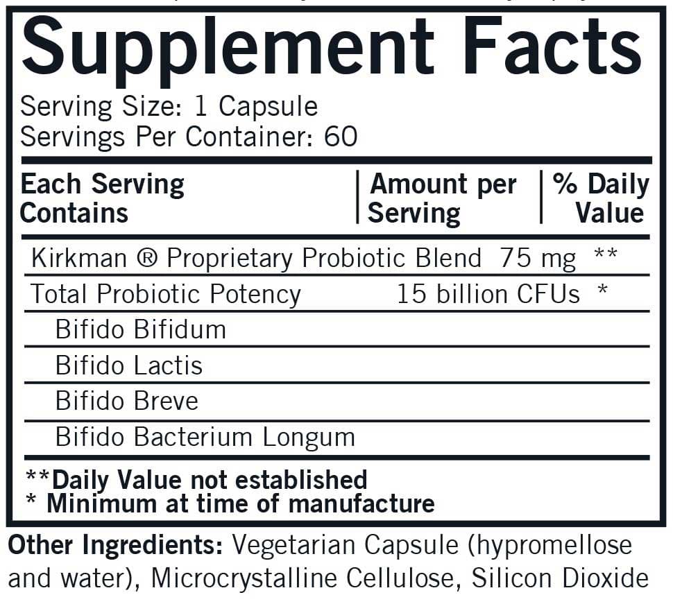 Kirkman Bifido Complex