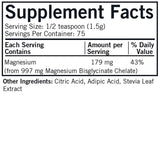 Kirkman Buffered Magnesium Bisglycinate Powder