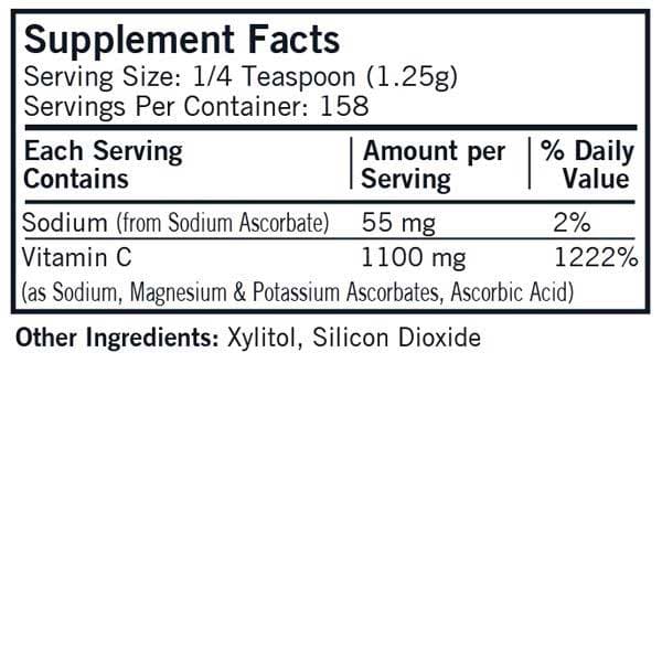 Kirkman Buffered Vitamin C Powder