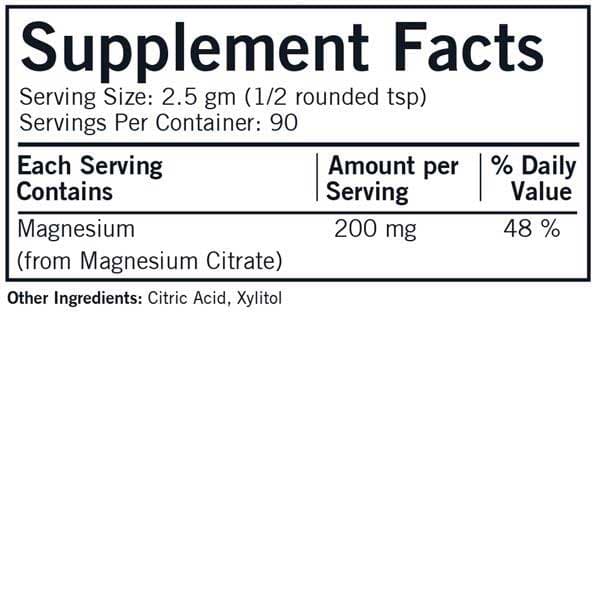 Kirkman Magnesium Citrate Soluble Powder