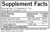 Kirkman TMG (Trimethylglycine) with Folic Acid & B12 Powder