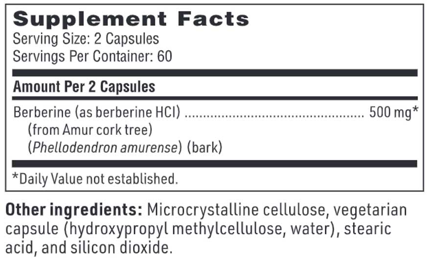 SFI HEALTH (Klaire Labs) Berberine
