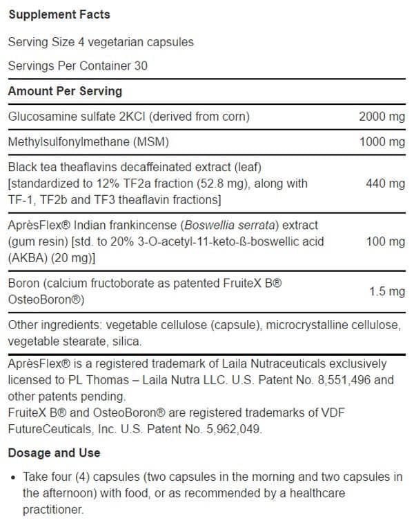 Life Extension ArthroMax with Theaflavins and ApresFlex