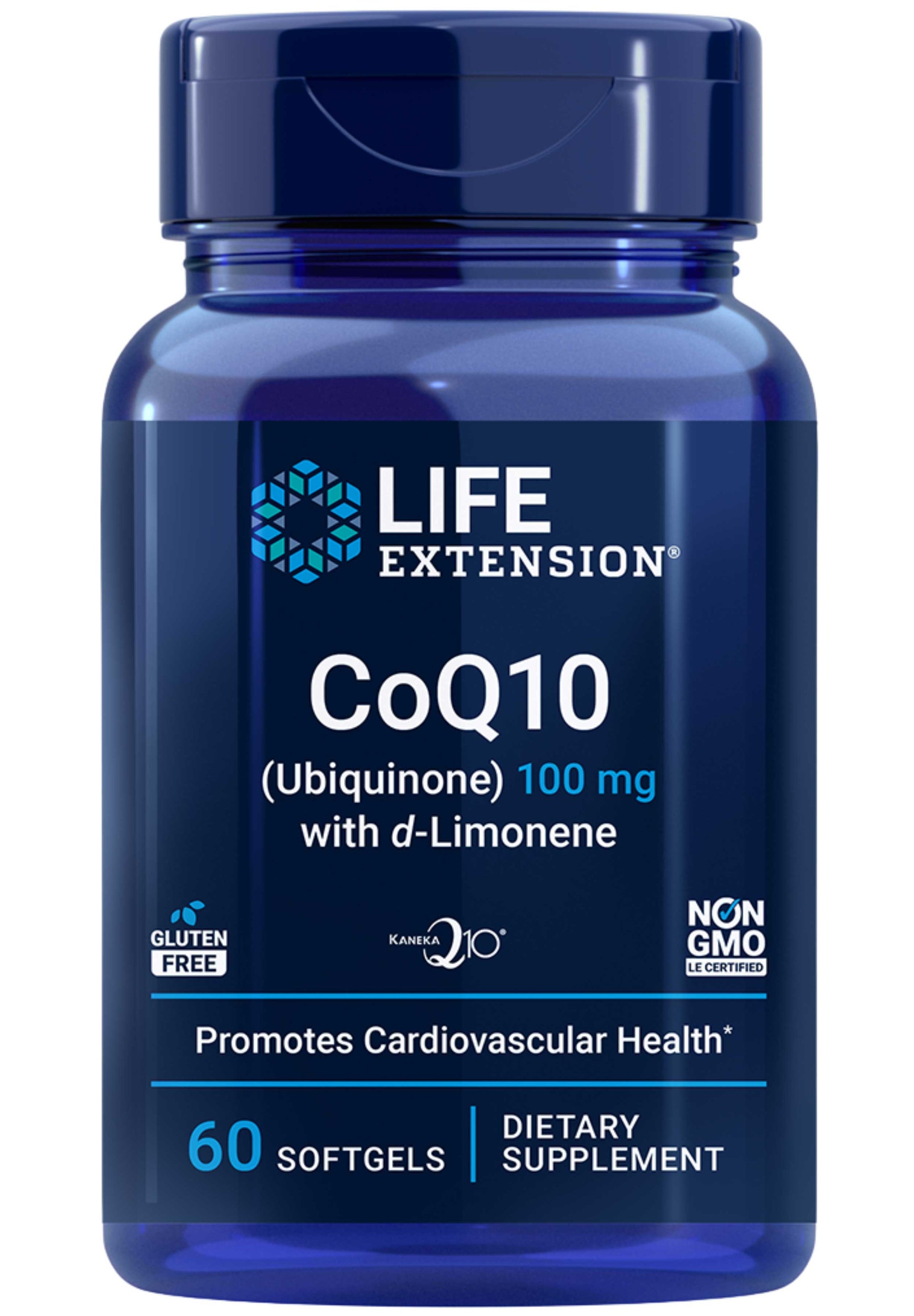 Life Extension CoQ10 (Ubiquinone) 100 mg with d-Limonene
